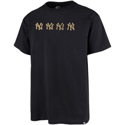 T-shirt 47 TEE MLB NEW YORK YANKEES GOLD FOIL SOUTHSIDE FALL NAVY - '47 Brand - Modalova