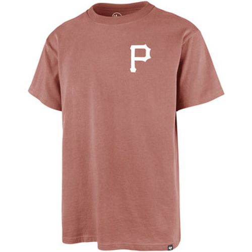 T-shirt 47 TEE MLB PITTSBURGH PIRATES BACKER ECHO SEDONA PINK - '47 Brand - Modalova