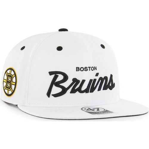 Casquette 47 CAP NHL BOSTON BRUINS CROSSTOWN POP CAPTAIN WHITE - '47 Brand - Modalova