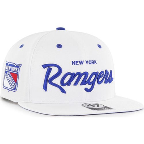 Casquette 47 CAP NHL NEW YORK RANGERS CROSSTOWN POP CAPTAIN WHITE - '47 Brand - Modalova