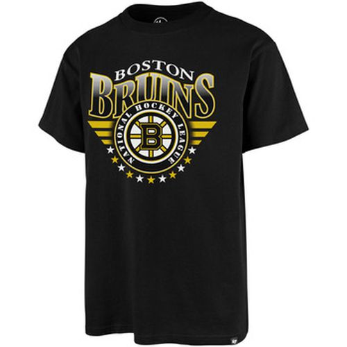 T-shirt 47 TEE NHL BOSTON BRUINS ECHO JET BLACK - '47 Brand - Modalova
