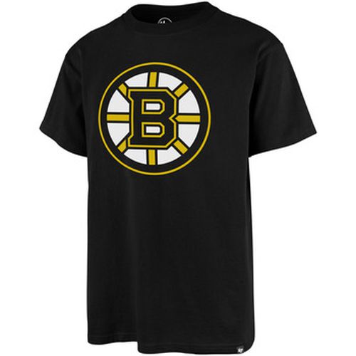 T-shirt 47 NHL TEE BOSTON BRUINS PRINT ECHO JET BLACK - '47 Brand - Modalova