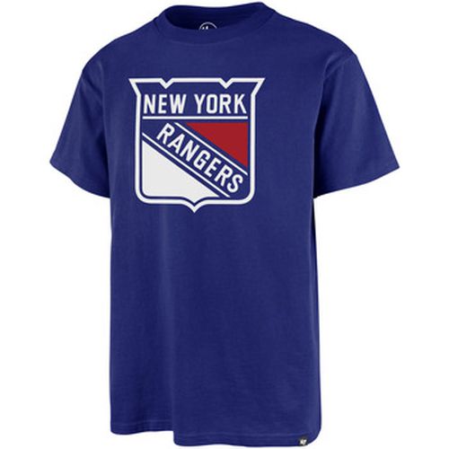 T-shirt 47 NHL TEE NEW YORK RANGERS PRINT ECHO ROYAL - '47 Brand - Modalova