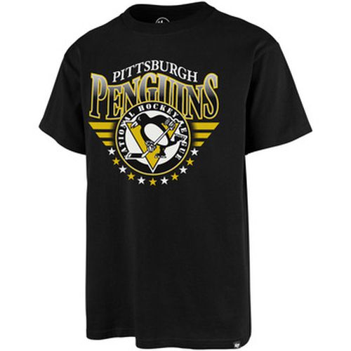 T-shirt 47 TEE NHL PITTSBURGH PENGUINS ECHO JET BLACK - '47 Brand - Modalova