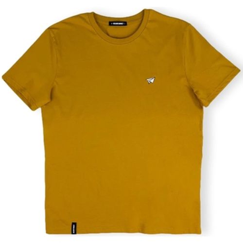 T-shirt T-Shirt Paper Plane - Mustard - Organic Monkey - Modalova