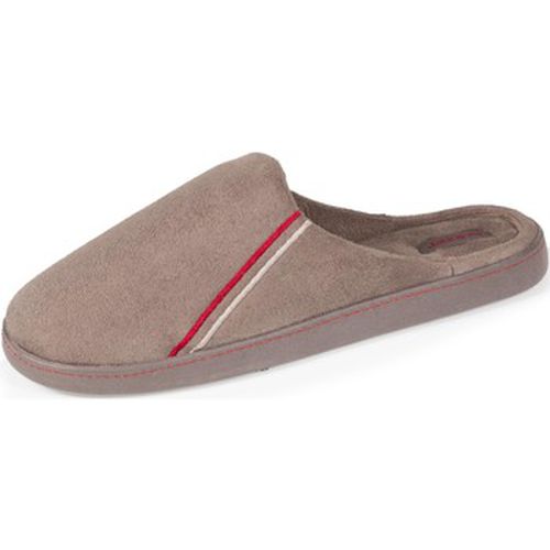 Chaussons Chaussons mules Taupe Brodées - Isotoner - Modalova