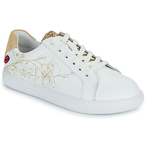 Baskets basses SIMONE GOLD FLOWERS - Bons baisers de Paname - Modalova