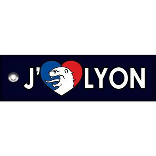 Porte clé Porte-clés J'aime Lyon - Clj Charles Le Jeune - Modalova