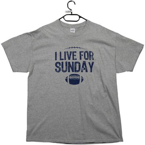 T-shirt T-shirt I Live for Sunday Football US - Gildan - Modalova