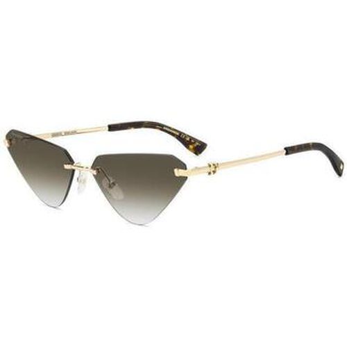 Lunettes de soleil D2 0108/S Lunettes de soleil, Or/Vert, 63 mm - Dsquared - Modalova