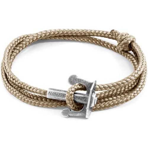 Bracelets Bracelet Ancre Union Argent Et Corde - Anchor & Crew - Modalova