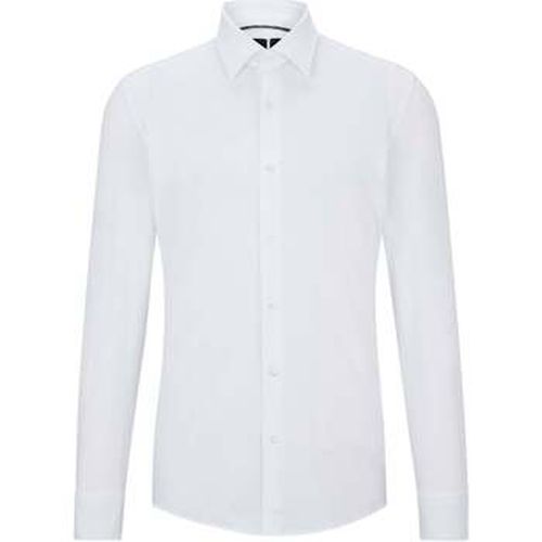 Chemise Chemise ajustée blanche stretch - BOSS - Modalova