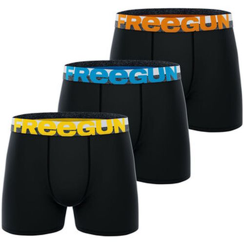 Boxers Lot de 3 boxers en coton Dynamique - Freegun - Modalova