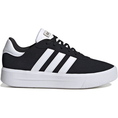 Baskets Court Platform Suede - adidas - Modalova