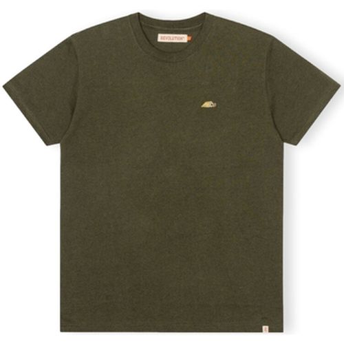 T-shirt T-Shirt Regular 1342 TEN - Army/Melange - Revolution - Modalova