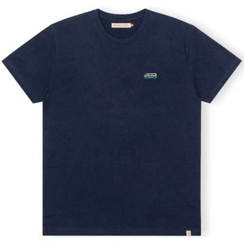T-shirt T-Shirt Regular 1342 BUS - Navy/Melange - Revolution - Modalova