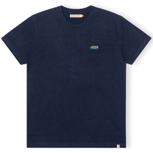 T-shirt T-Shirt Regular 1342 BUS - Navy/Melange - Rvlt Revolution - Modalova