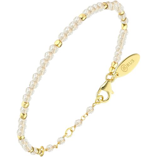 Bracelets Bracelet Argent Simple Perles Naturelles Blanche - Orusbijoux - Modalova