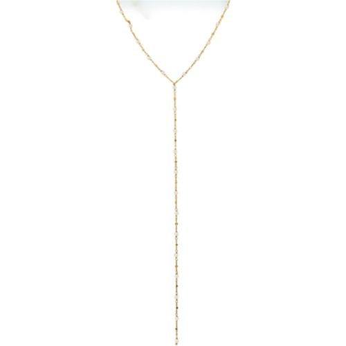 Collier Collier Cravate Argent Perles Naturelles Blanches - Orusbijoux - Modalova