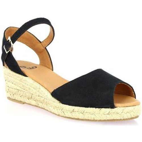 Espadrilles Espadrille cuir velours - Pao - Modalova