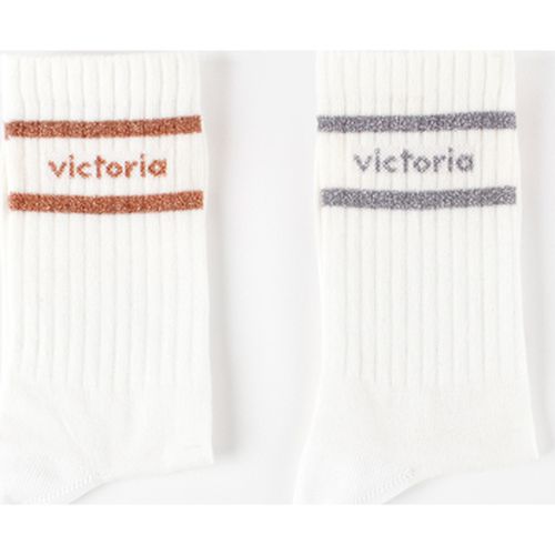 Chaussettes VICTORIA THINGS CHAUSSETTE HAUTE COTON LUREX 9123011 - V Things - Modalova