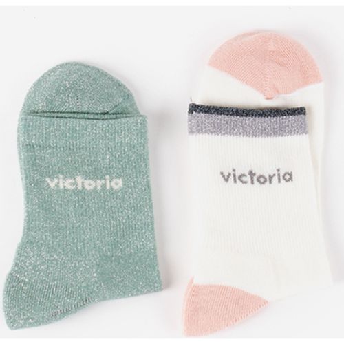 Chaussettes VICTORIA THINGS CHAUSSETTE À CHEVILLE COTON LUREX 9123012 - V Things - Modalova