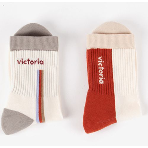 Chaussettes VICTORIA THINGS CHAUSSETTE HAUTE COTON 9123014 - V Things - Modalova