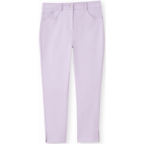 Pantalon by - Pantacourt droit 5 poches - Daxon - Modalova