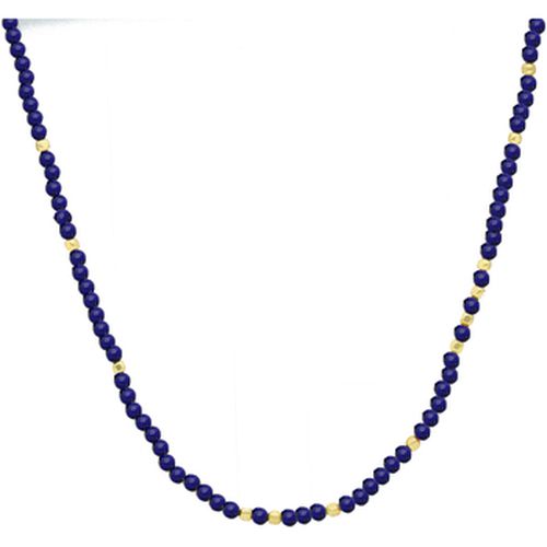 Collier Collier Argent Simple Perles Lapis Lazuli - Orusbijoux - Modalova