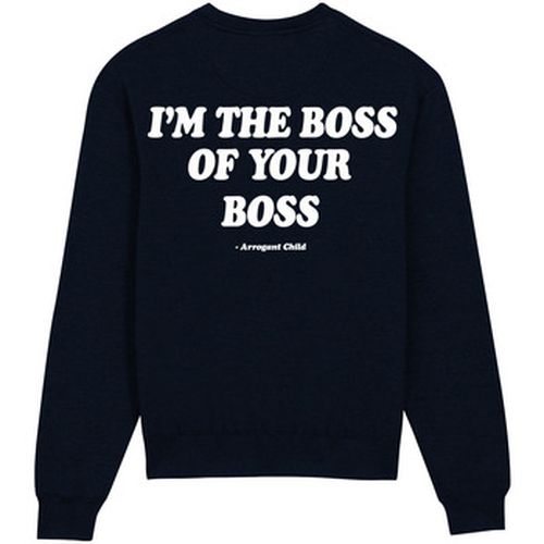 Sweat-shirt I'm The Boss - Sweat Col rond delavé - Atnt Paris - Modalova