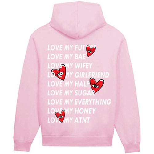 Sweat-shirt Sweat Capuche Light Pink Love Heart - Atnt Paris - Modalova