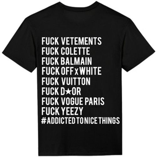 T-shirt Tee shirt Unisexe Fuck - Atnt Paris - Modalova