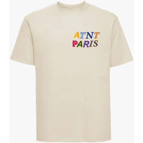 T-shirt DAILY PAPER - TEE SHIRT UNISEXE NATURAL - Atnt Paris - Modalova