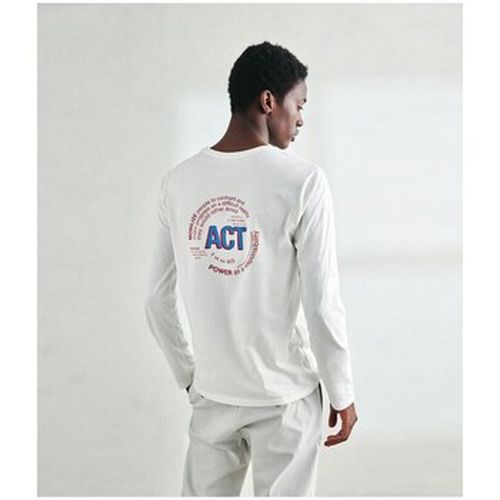T-shirt Ecoalf Act Tee White - Ecoalf - Modalova
