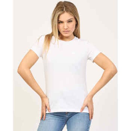 T-shirt T-shirt coupe slim à col rond en jersey de coton - BOSS - Modalova
