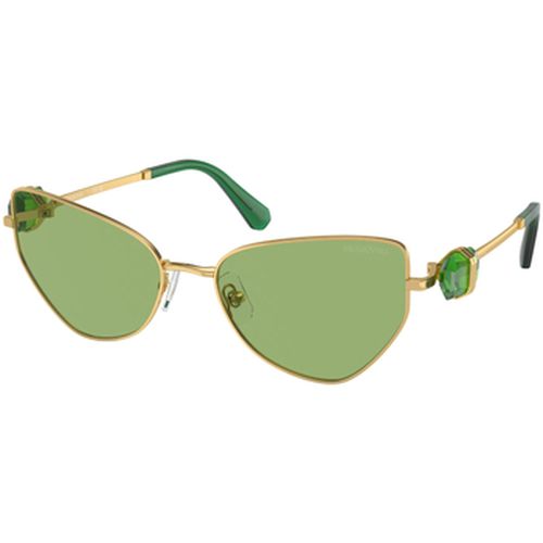 Lunettes de soleil SK7003 Lunettes de soleil, Or/Vert, 57 mm - Swarovski - Modalova