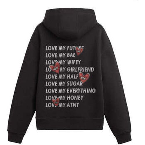 Sweat-shirt Sweat Capuche Love heart Strass - Atnt Paris - Modalova