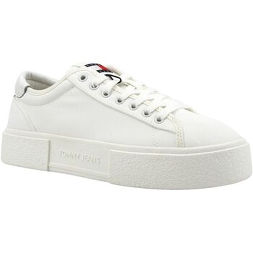 Bottines TJM Sneaker Donna Ecru Bianco EN0EN02480 - Tommy Hilfiger - Modalova