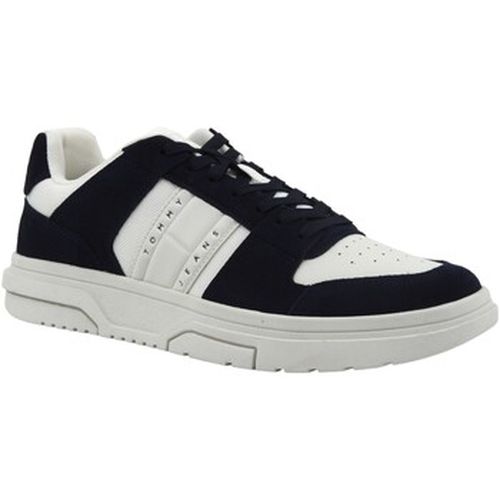 Chaussures Sneaker Uomo Dark Night Navy Bianco EM0EM01371 - Tommy Hilfiger - Modalova