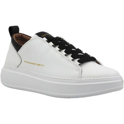 Chaussures Wembley Sneaker Uomo White Black WYM2260 - Alexander Smith - Modalova