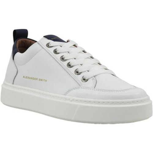 Chaussures Bond Sneaker Uomo White Blue BDM3301 - Alexander Smith - Modalova