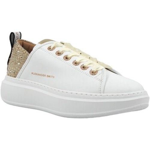 Chaussures Wembley Sneaker Donna White Gold WYW0506 - Alexander Smith - Modalova