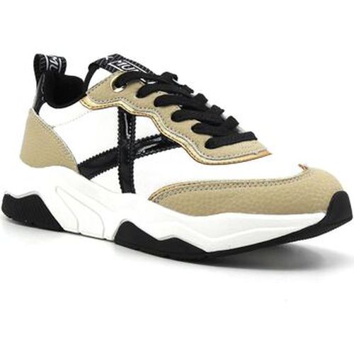 Chaussures Wave 105 Sneaker Donna White Beige Black 8770105 - Munich - Modalova
