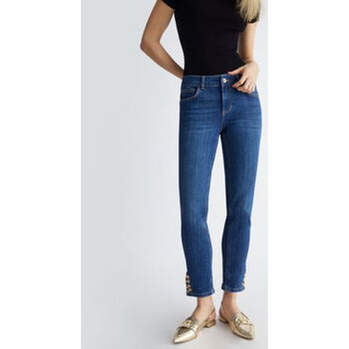 Jeans Jean skinny bottom up avec chaînes - Liu Jo - Modalova