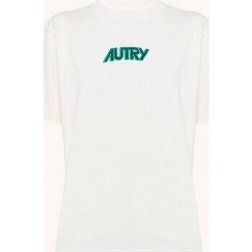 T-shirt Appareal Logo Tee White Green - Autry - Modalova