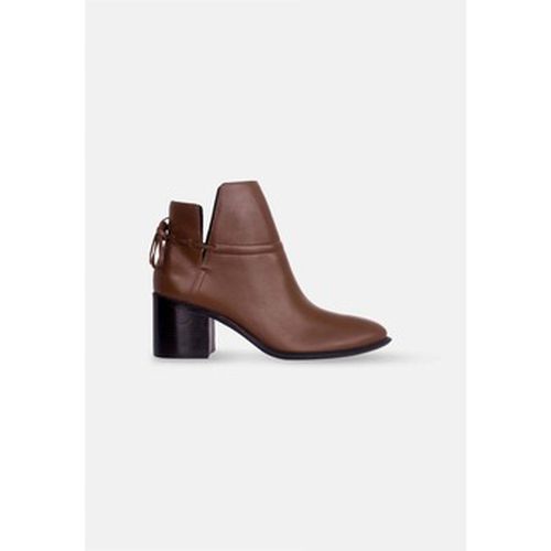 Boots Bottess en cuir Attalea - talon de 6,5 cm - Mangará - Modalova