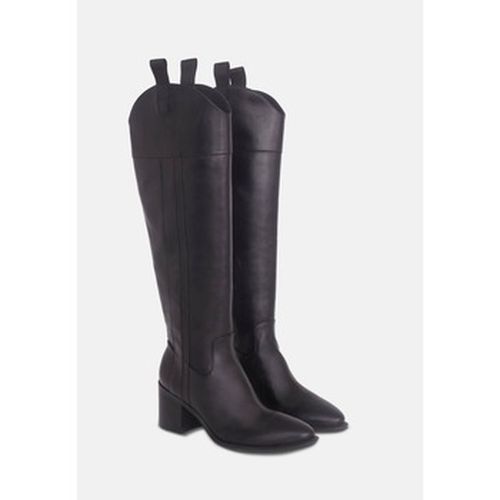 Bottes Bottess en cuir Canna - talon de 6.5cm - Mangará - Modalova