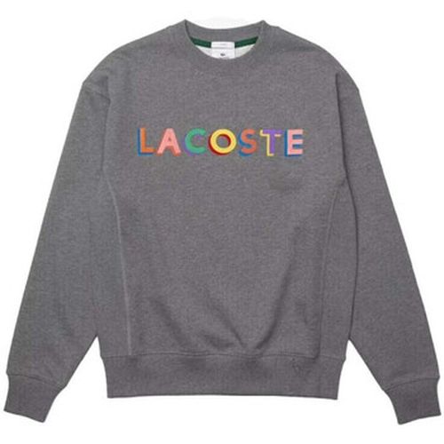 Sweat-shirt Sweatshirt unisexe L!VE loose fit en molleton brodé - Lacoste - Modalova