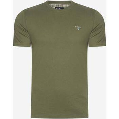 T-shirt Thé sportif écossais - sauge pâle - Barbour - Modalova