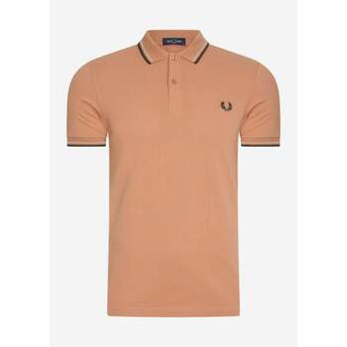 T-shirt Chemise à double bout - rouille claire vert chaud - Fred Perry - Modalova